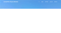 Desktop Screenshot of giuseppesps.com